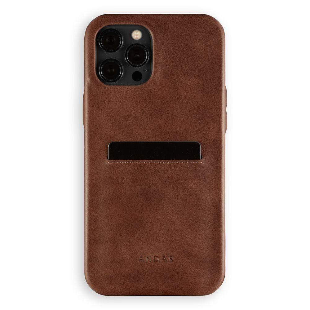 Andar Wallets Cases iPhone 12 Pro Max / Brown The Fitz | Apple iPhone