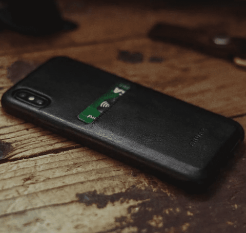 leather iphone cover